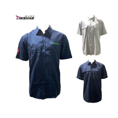 China Customized Logo Support Uniform Set For Workmen Work Uniform Car Workshop Labor Suit for sale