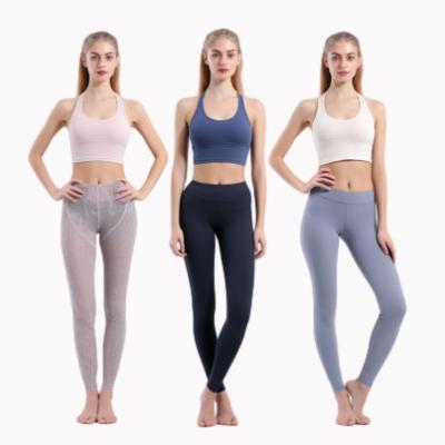 Chine Fitness Yoga porter 5 pièces ensemble de vêtements actifs sans couture pour adultes séances d'entraînement femmes salle de gym Ensemble de fitness à vendre