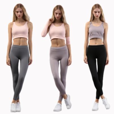 China Private label workout wear shorts pak voor vrouwen naadloze scrunch bum twee stuk broek set Te koop