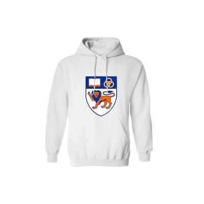 Κίνα Πανεπιστημιακό Hoodie άνετη εκτύπωση Λογότυπο Λευκό Campus μόδα για πανεπιστημιακά ρούχα προς πώληση