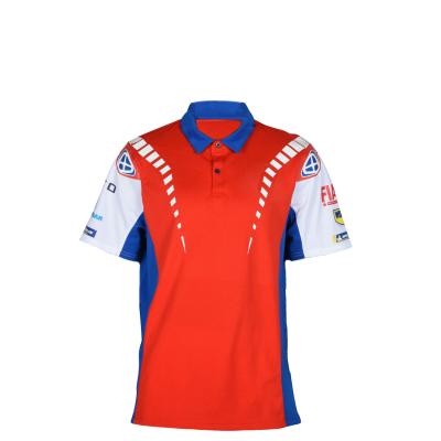 China Breathable Cotton and Spandex Mesh Sports Men Polo Shirt with Customized Design for sale