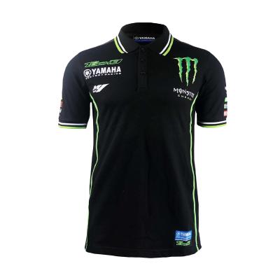 China Poliéster/Algodão Camisetas de Polo de Equipa de Corrida Sublimação Personalizada Uniforme para Motocicleta à venda