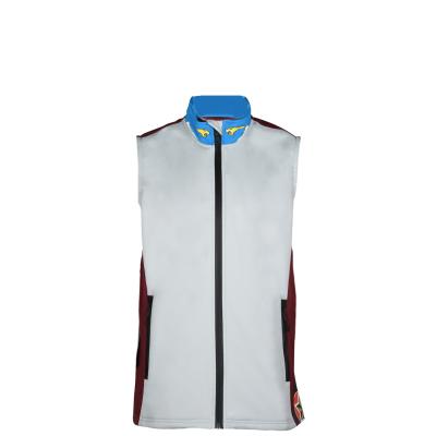 China Gepaste workout vest voor mannen Winddicht polyester spandex team wear voor sportclub Te koop