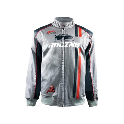 China OEM Sportswear 100% Cotton F1 Car Racing Jacket And Motorcycle Racing Jacket For Adults for sale