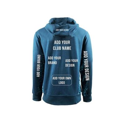 China Custom Atmung Hoodie Polyester Baumwolle Fleece Langarm Reißverschluss mit Druckmuster zu verkaufen