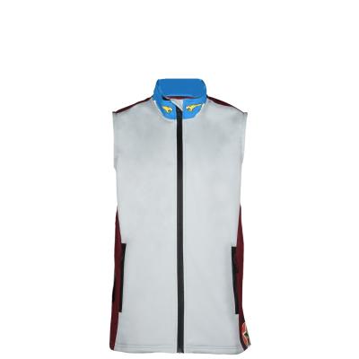 China Polyester/Spandex Customized Designs Comfortable Motorcycle Training Cycling Gym Vest Men Jacket for sale