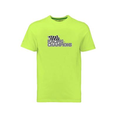 Chine Logo personnalisé Oem/Odm Surdimensionné 100% polyester chemise respirante Impression T-shirt blanc vert à vendre