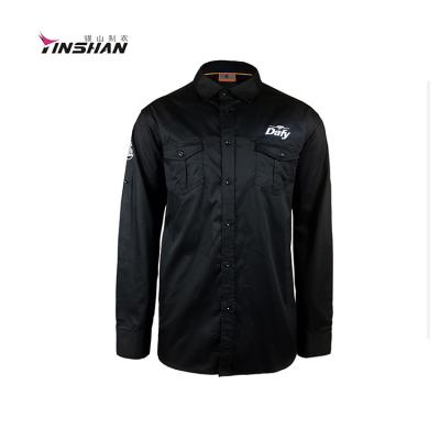 China Outdoor Plus Size chaquetas para hombres diseño personalizado logotipo de algodón ropa de trabajo rápida de secado uniforme en venta