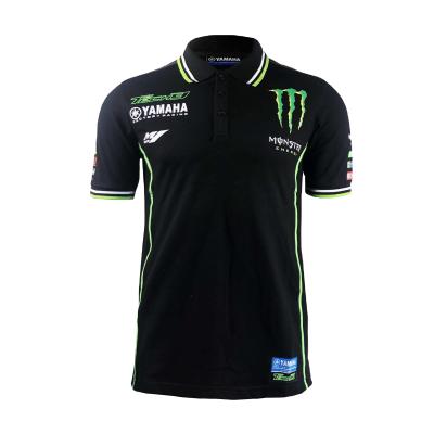 China Roupas de equipa F1 Roupas de ciclismo respiráveis Camisas de polo personalizadas 100% algodão Roupas desportivas à venda