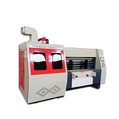 China Hotels / Taobao High Speed ​​Box Making Machine Automatic Corrugated Cardboard Box Printing Slotting Die Cutting Machine for sale