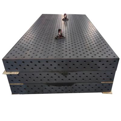 China Building material stores now selling system steel 28 series work platform 3d flexible welding table with welding jigs for sale