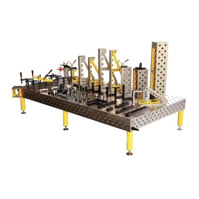 China High Quality Welding Flexible Welding 3d Table For Welding Work Platform With Locating Angle Jigs for sale