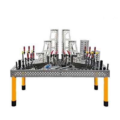 China Hotels China cast steel/Q345 3D work platform welding table D28 series and D16 with jig set for sale