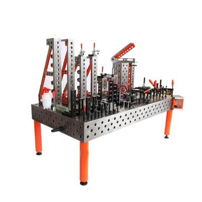 China Flexible 3d Hotels Welding Table For Welding Machine Jig Fixture High Quality Welding for sale