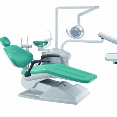 China Dental Equipment PU Dental Medical Leather Unit Dental Hospital Chair Sale for sale