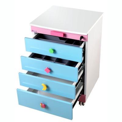 China Wholesale Colorful Stainless Steel Clinic Dental Cabinet Kids Dental Cabinet for sale