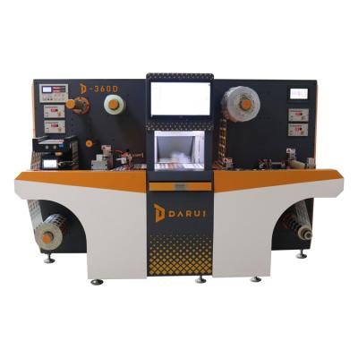 China DARUI CO2 Water Cooled Die Cutting Machine With Plywood Die Board Laser Cutter Label Laser Cutting Dies for sale