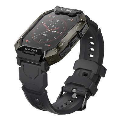 China Touch Screen KOSPET TANK M1 Water Resistance Smart Watch 5ATM IP69K Outdoor Blood Oxygen Pressure Heart Rate Monitor for sale