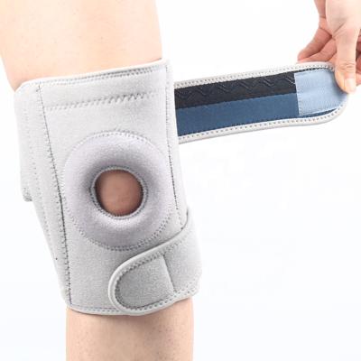 China High Compression Adjustable Knee Support With Four Spring Knee Brace for sale