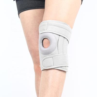 China High Compression Adjustable Knee Support With Four Spring Knee Brace for sale