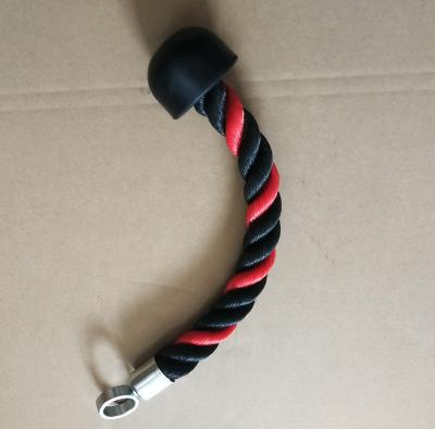 China Triceps Nylon Single Rope Grip Colored Single Grip for sale