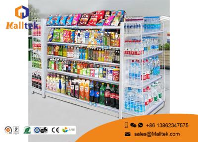 China Góndola ajustable del supermercado del color que deja de lado capacidad fuerte de la construcción en venta