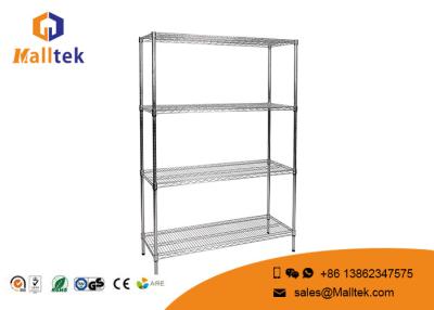 China Cremalheira de fio múltipla da série do metal que arquiva o shelving ajustável resistente do fio à venda