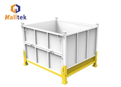 China Galvanisierter Schweißungs-Mesh Heavy Duty Collapsible Warehouse-Paletten-Käfig zu verkaufen