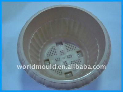 China Plastic Steel Injection Garden Pot Mold for sale