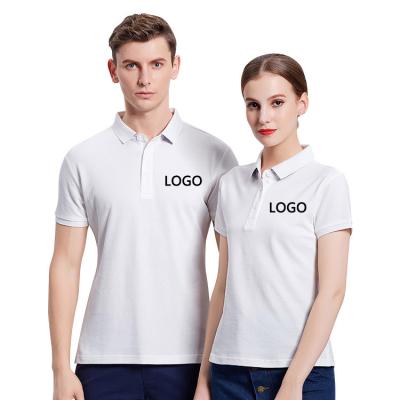 China OEM Factory Bulk QUICK DRY Customized White Cotton Polo Shirt For Mens Sports Golf Shirt Custom Mens Polo Printing for sale