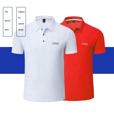 China High Quality Breathable Logo Polyester Polo Shirt Men's Designer Polo Shirt Sports Custom Made QUICK DRY Golf for sale