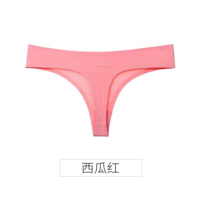 China Wholesale Price Antibacterial Women's Underwear Comfortable Breathable Underwear Seamless Thong for sale