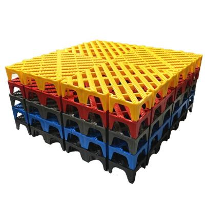 China Modern Garage Flooring Tiles Interlocking Plastic Floor Garage Flooring for sale