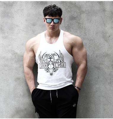 China Custom Made Anti-pilling Stringer Tank Top, Men's Stringer Singlet, Gym Stringer Vest for Men for sale