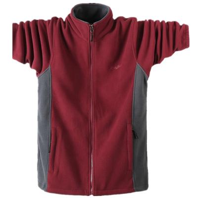 China Good Quality Outdoor Micro Fleece Zipper Full Body QUICK DRY Customized Mens Thermal Jacket for sale