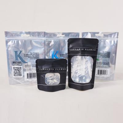 China Recyclable Wholesale CBD Bag With Zipper Zip Lock Bag For THC Packaging for sale