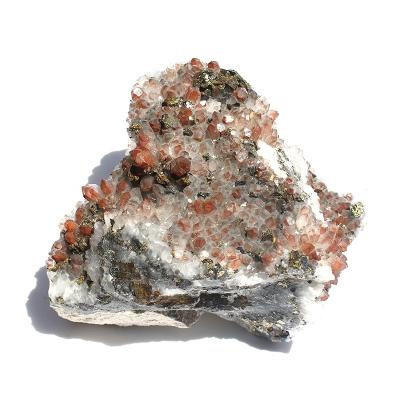 China Europe Crystal And Chalcopyrite Mineral Specimen Natural Red Wholesale for sale