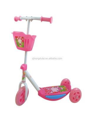 China Popular PVC+PP Kids Music Kick Scooter for sale