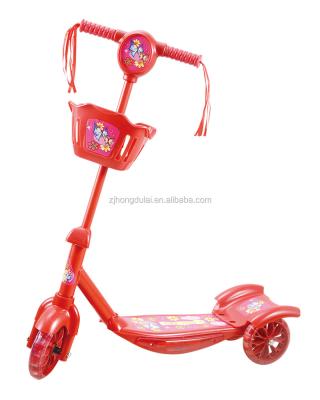 China Steel+Plastic HDL-703 CE factory direct sales child scooter for sale