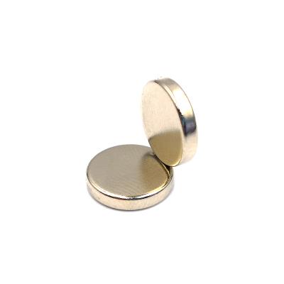 China Motorcycle Magnet N35 18x2mm Round Shape Magnet Disc Super Strong Neodymium Magnet For Handbags for sale