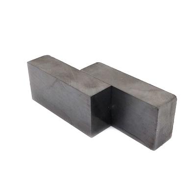 China Industrial Magnet MSDS Certificated Size Square Shape Ferrite Magnet Large Block C8 Y30 Ferrite Magnet for sale