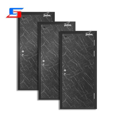 China Fire prevention 90 Minute Fire Rated Certified Safety Steel Doors Interior Fire Doors For Commercial Buildings Fireproof Door For Project for sale