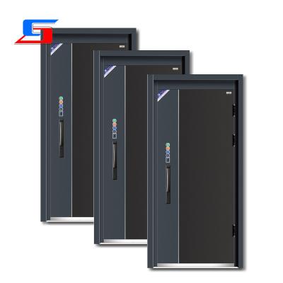 China Fire prevention Factory Wholesale Residential Security Door Main Entrance Steel Security Door For House for sale