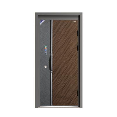 China Anti-Theft Chuandun Luxury Steel Security Door Villa Apartment Residential Entrance Security Door Modern Simplicity for sale