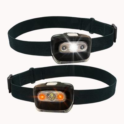 China Any Outdoor Activity LED Headlamp Flashing Multi Flash Waterproof High Power Mode High Power Brightness Adjustable White Red Light Hunting Head Lamp for sale