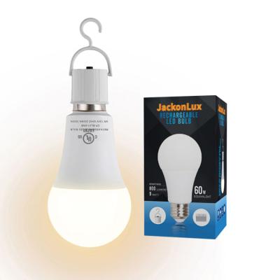 China Stylish Light Bulb Light Home Lighting Rechargeable Emergency Led Light Bulbs Lithium Ion Battery Pack for sale