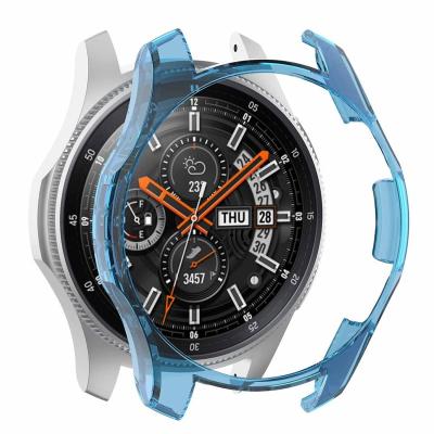 China Transparent TPU Galaxy Watch 46mm PC Case For sumsung for sale