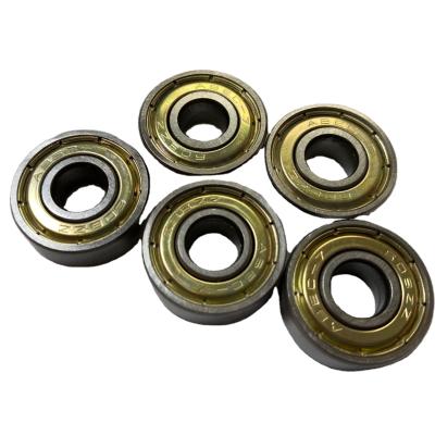 China Long Life Low Speed ​​Carbon Steel With Second Hand Price Deep Groove Ball Bearings 608 zz for sale