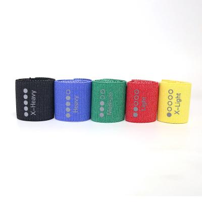 China Home and Gym High Quality Fabric Yoga Resistance Elastic Bands Best Long for sale