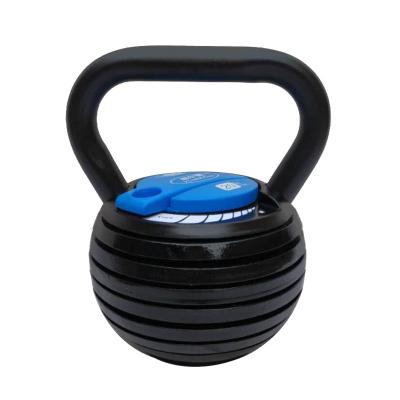 China Custom Home Use 40lbs Adjustable Kettlebell Adjustable Iron for sale